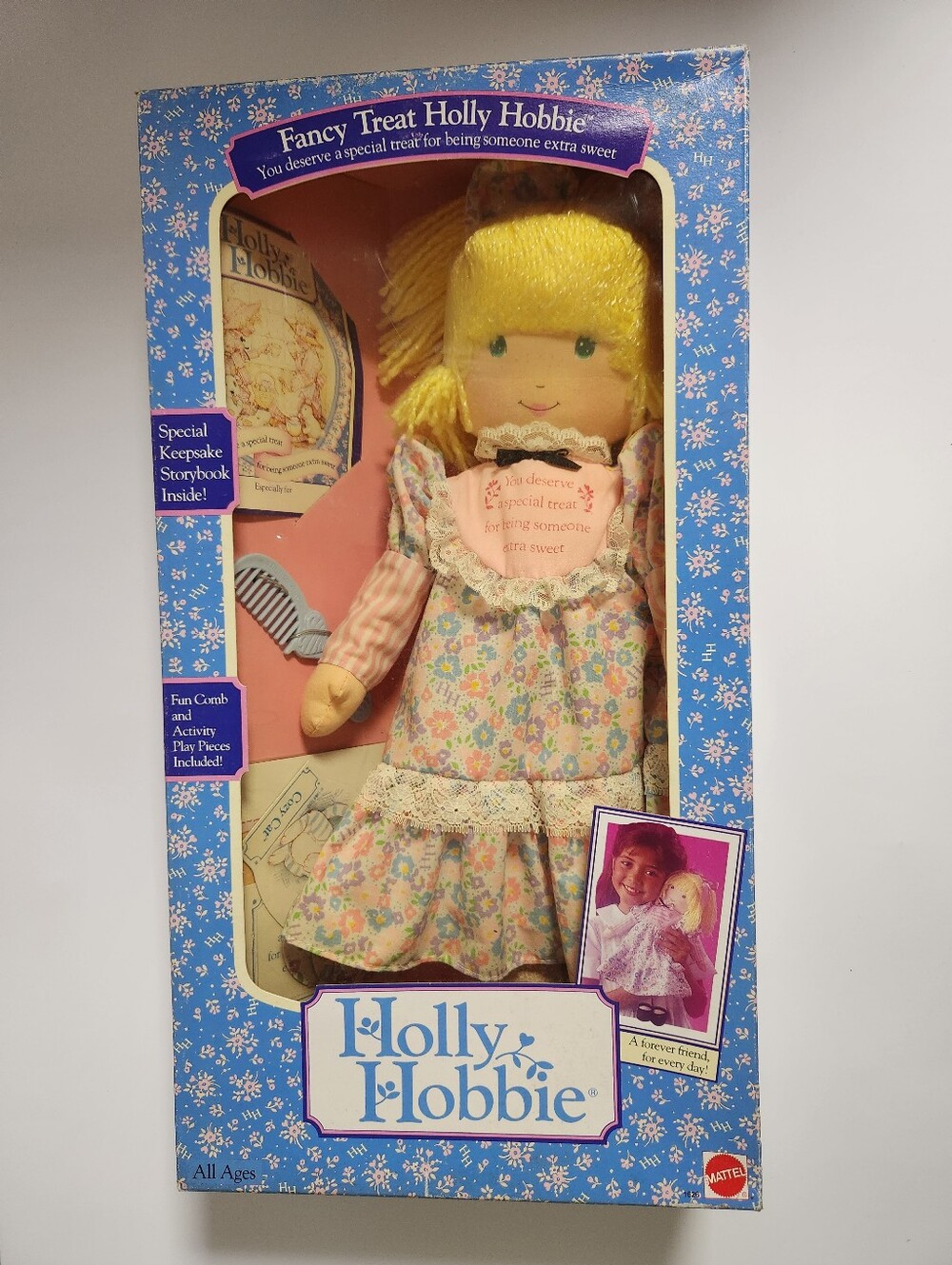 🌌 1989 Holly Hobbie Fancy Treat Vintage Doll 1